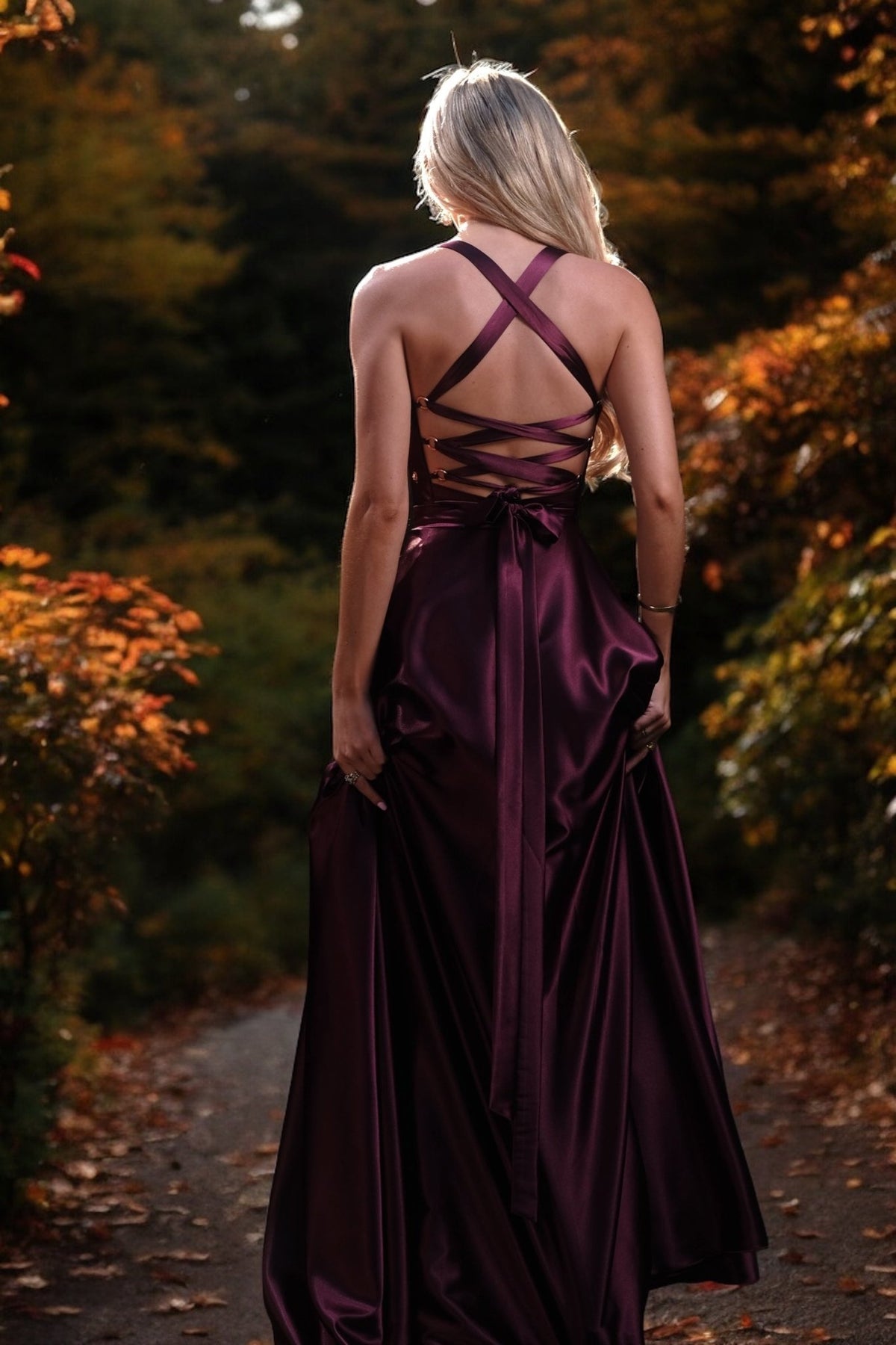 Claude - Burgundy - Bridesmaids & Formal - bridesmaid - bridesmaids - burgundy - Melanie Jayne