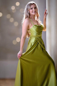 Claude - Chartreuse - Bridesmaids & Formal - ballgown - bridesmaid - bridesmaids - Melanie Jayne