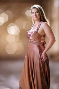 Claude - Rose Gold - Bridesmaids & Formal - ballgown - bridesmaid - bridesmaids - Melanie Jayne