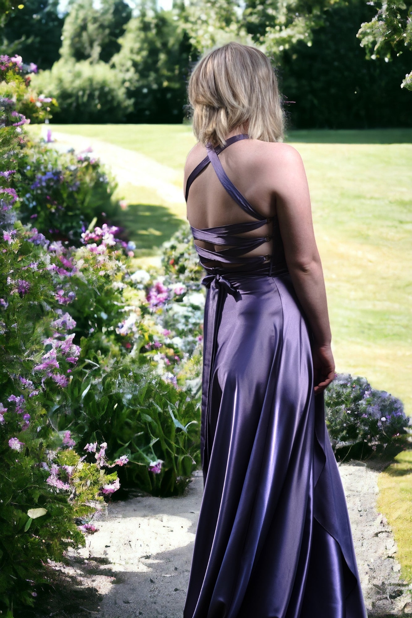 Claude - Violet - Bridesmaids & Formal - ballgown - bridesmaid - bridesmaids - Melanie Jayne