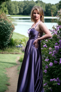 Claude - Violet - Bridesmaids & Formal - ballgown - bridesmaid - bridesmaids - Melanie Jayne