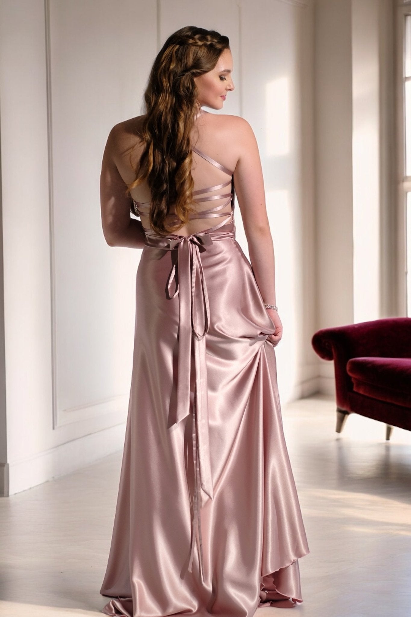 Dawn Sequin - Opal Pink - Bridesmaids & Formal - bridesmaids - Dawn - formal - Melanie Jayne