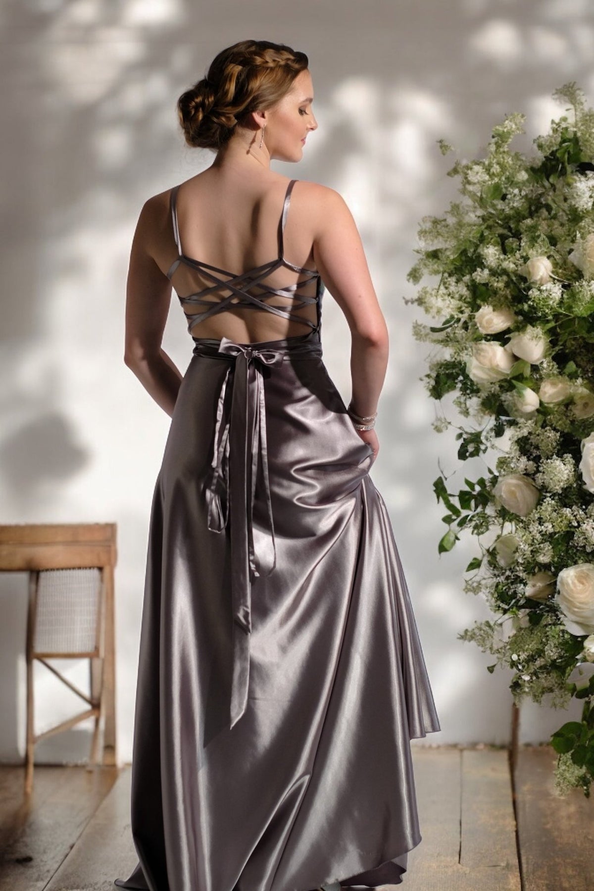 Dawn - Silver - Bridesmaids & Formal - bridesmaids - Dawn - formal - Melanie Jayne