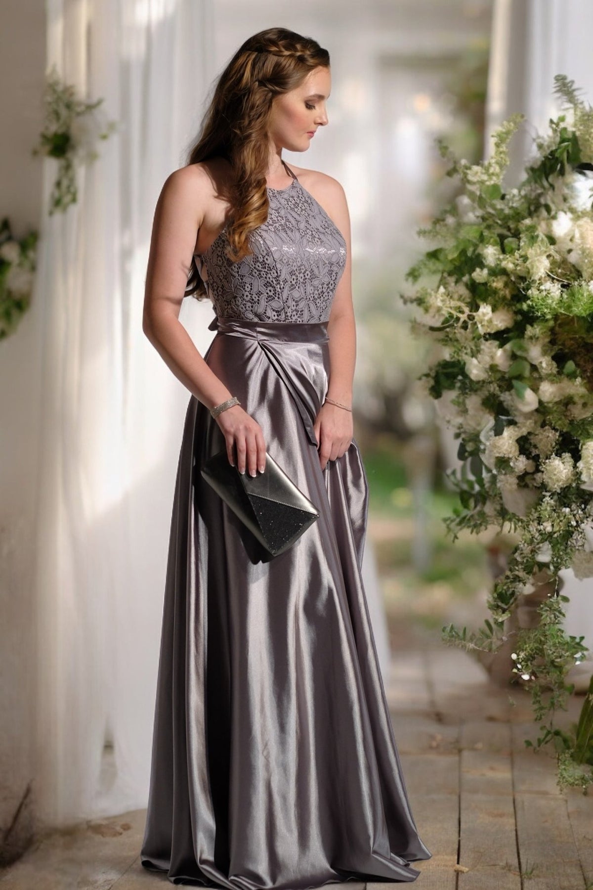 Dawn - Silver - Bridesmaids & Formal - bridesmaids - Dawn - formal - Melanie Jayne