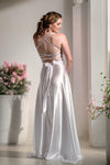 Georgie - White - Bridesmaids & Formal - bridesmaids - formal - formal dress - Melanie Jayne