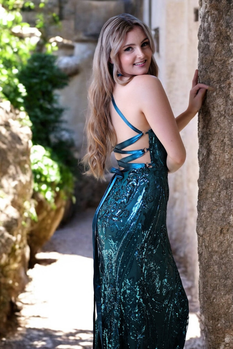 Jupiter Emerald - Bridesmaids & Formal - emerald - fitted - formal - Melanie Jayne