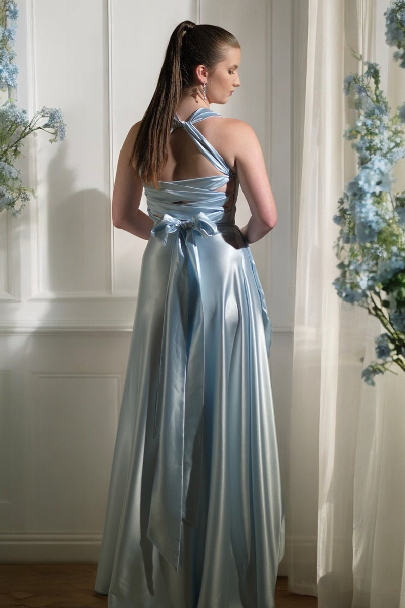 Kadie - Ice Blue/Midnight Rose - Bridesmaids & Formal - bridesmaid - bridesmaids - formal - Melanie Jayne