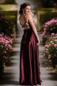 Kathryn - Burgundy - Bridesmaids & Formal - bridesmaids - burgundy - formal - Melanie Jayne