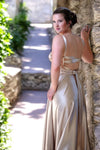 Maisie - Champagne - Bridesmaids & Formal - ballgown - Champagne - formal - Melanie Jayne