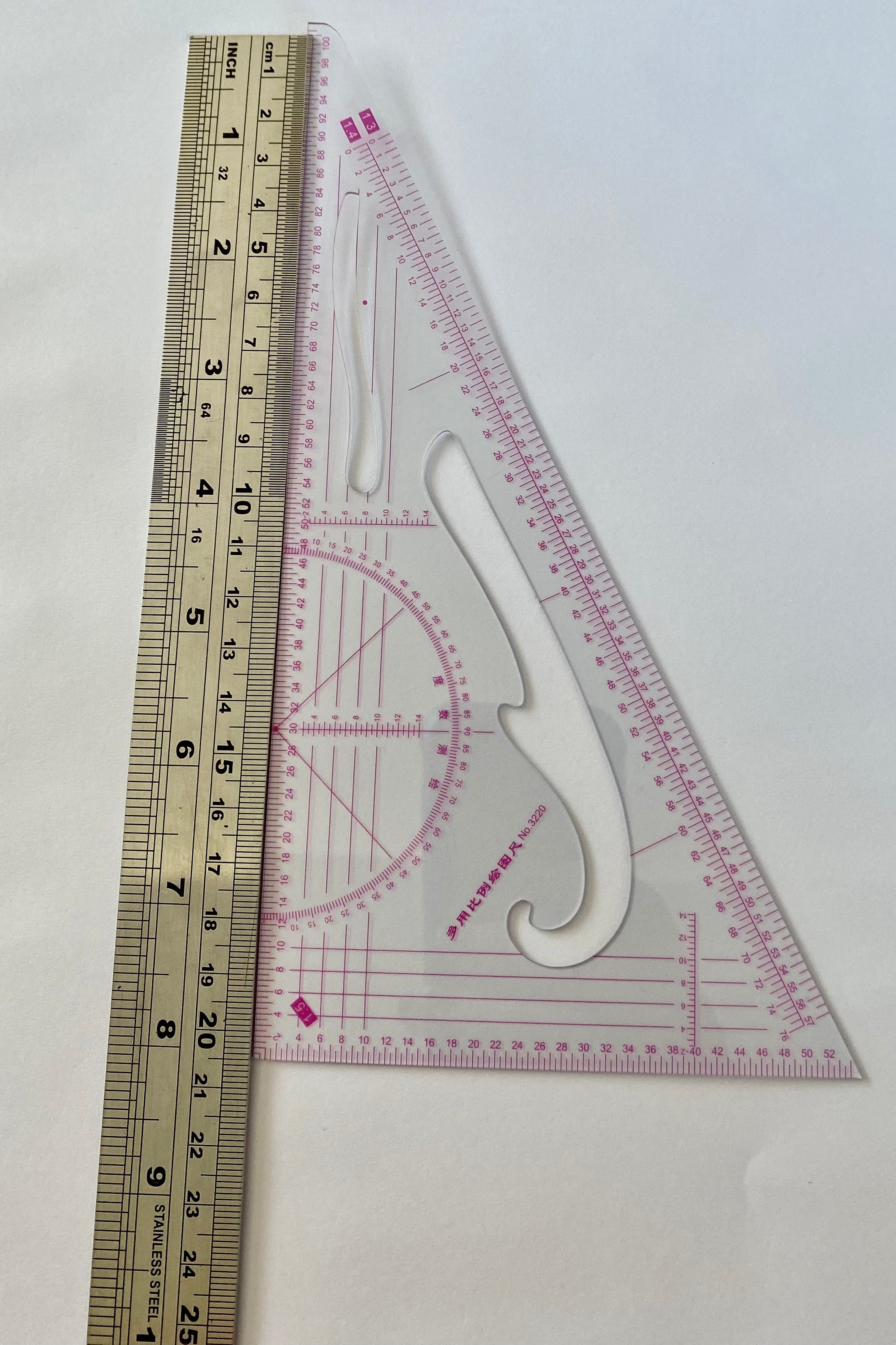 Quarter scale online ruler