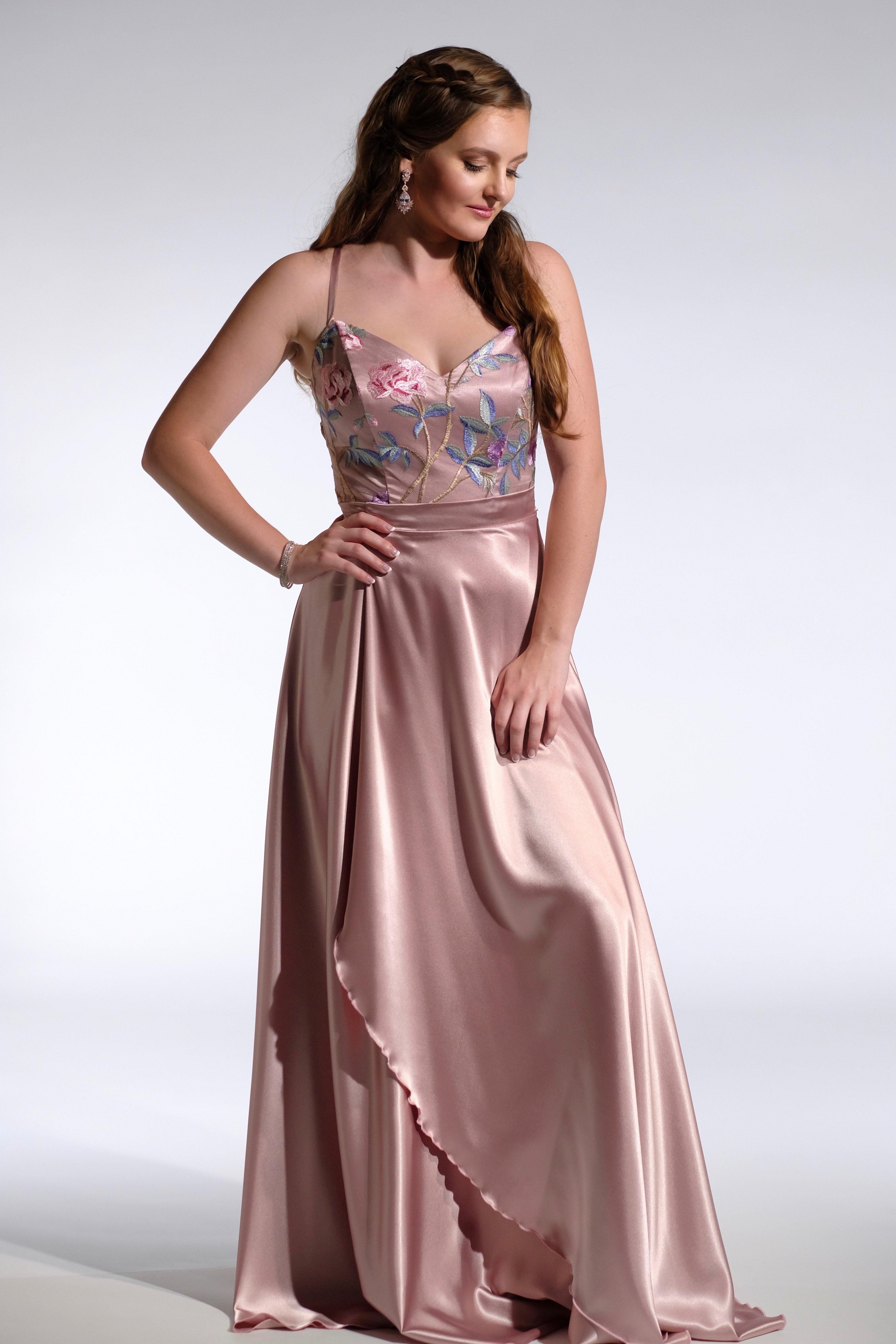 Georgie Opal Pink Formal Dress Bridesmaids Formal Melanie Jayne